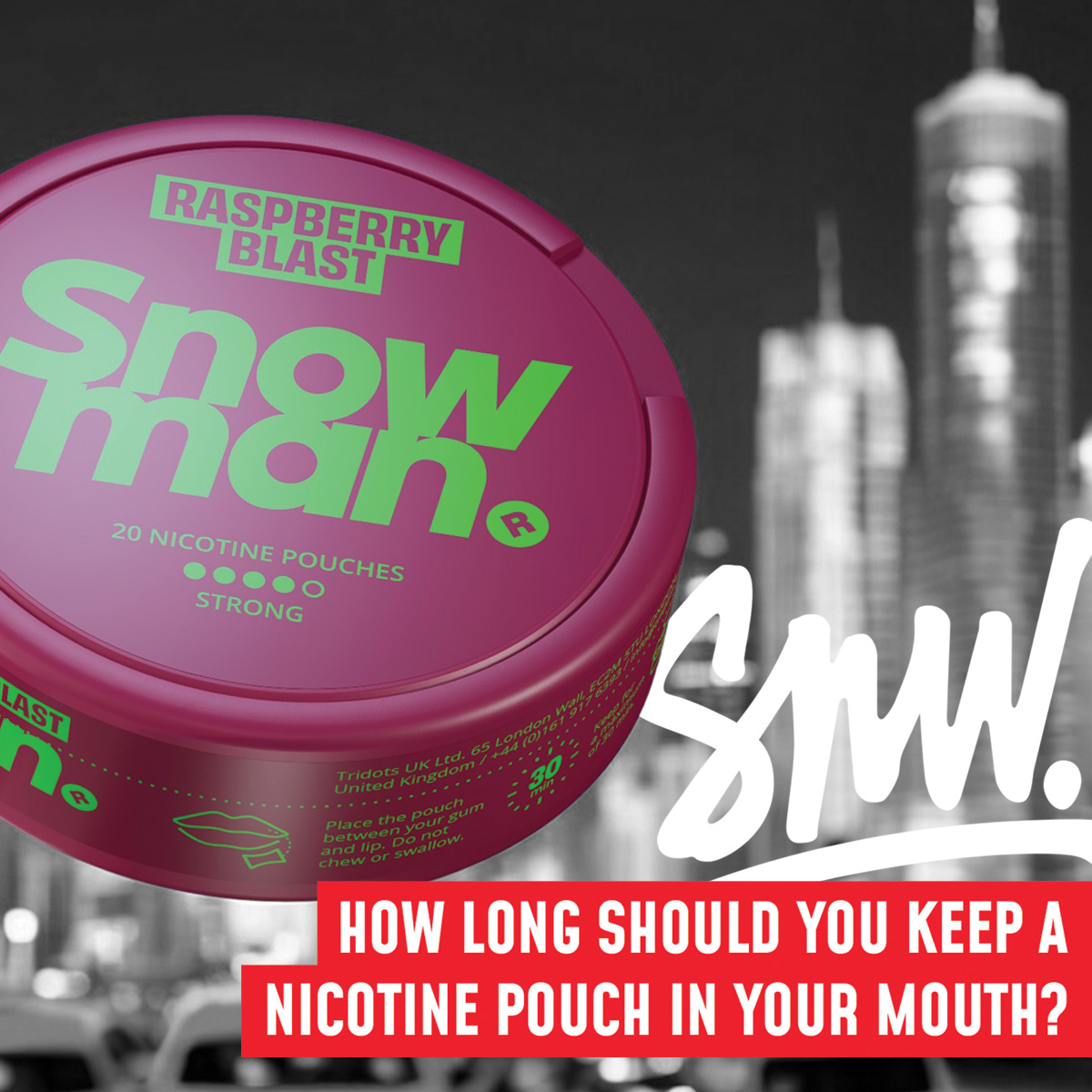 Nicotine Pouch in Your Mouth